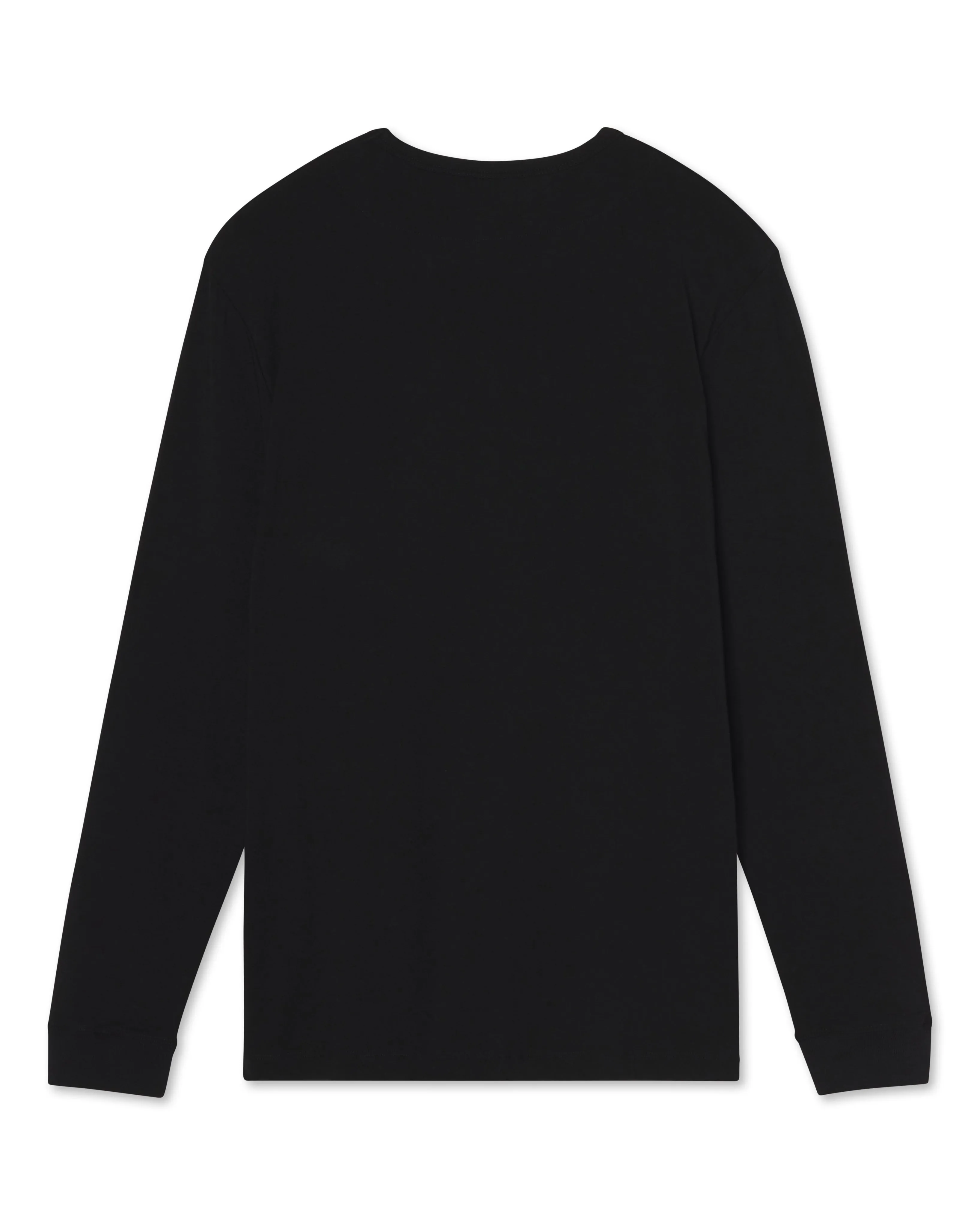 Heavyweight Pocket LS T-Shirt - Black