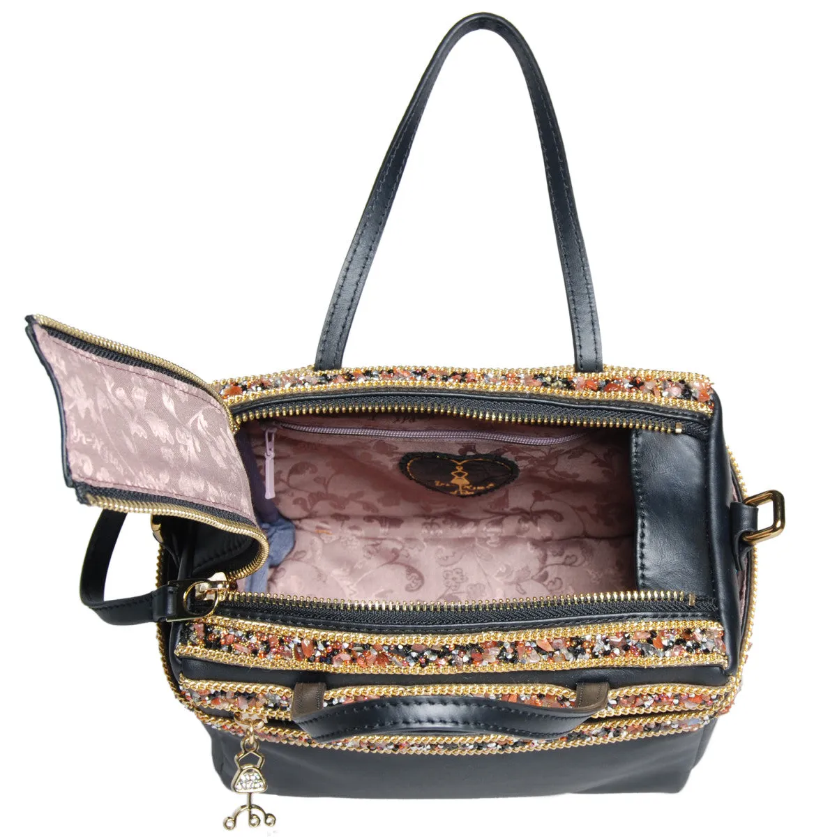 HENDRIX II - Night Leather Bag