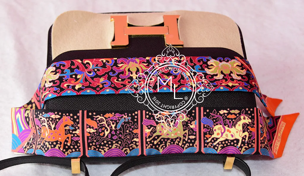 Hermes Collections Imperiales Black Fuchsia Twilly