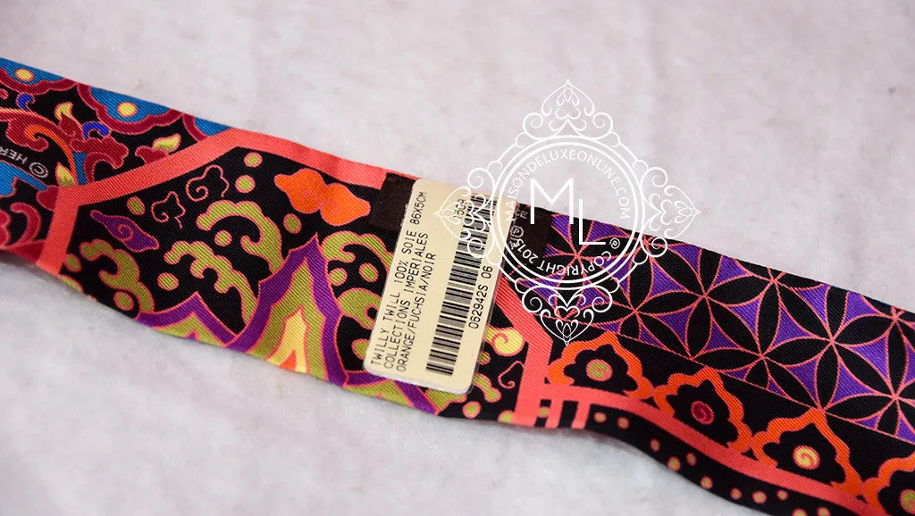 Hermes Collections Imperiales Black Fuchsia Twilly