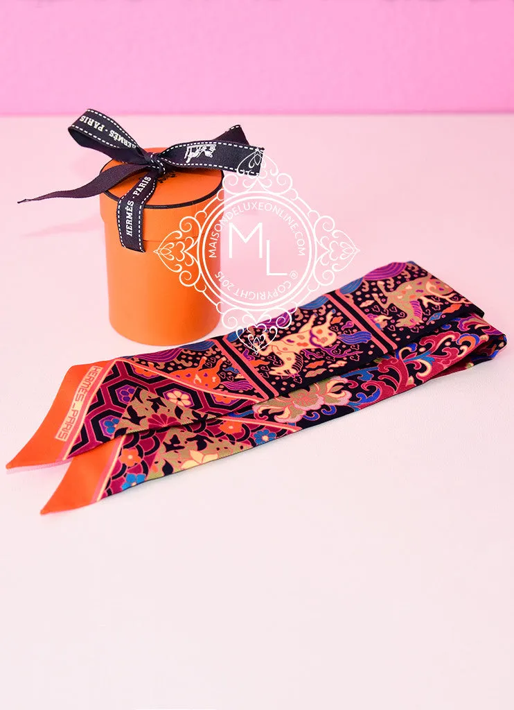Hermes Collections Imperiales Black Fuchsia Twilly