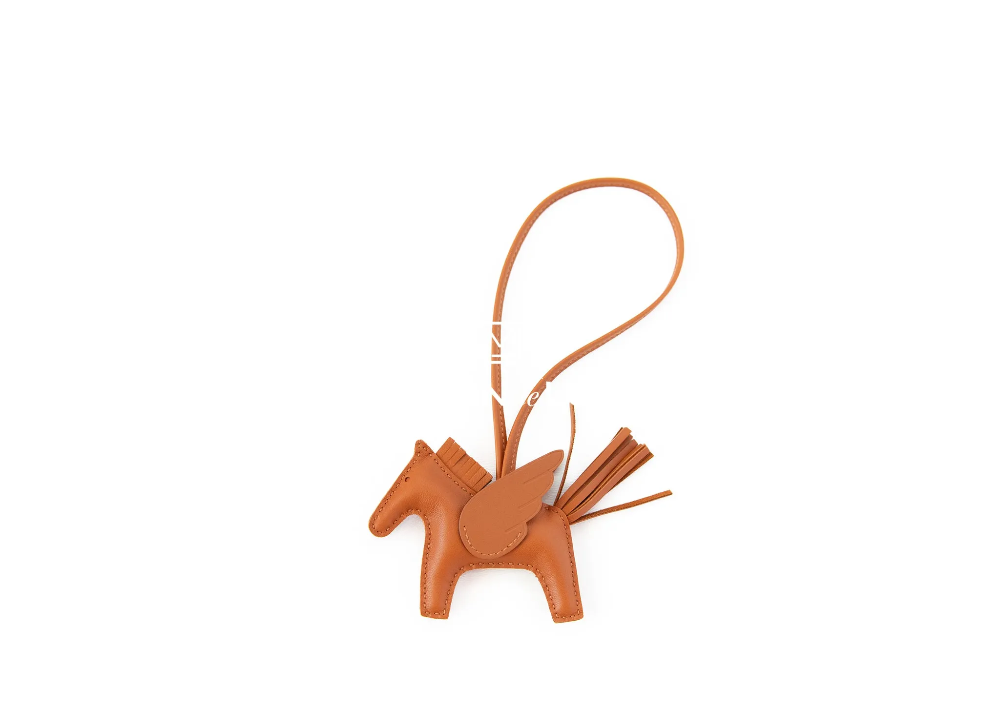 Hermes Gold Pegase Bag Charm PM