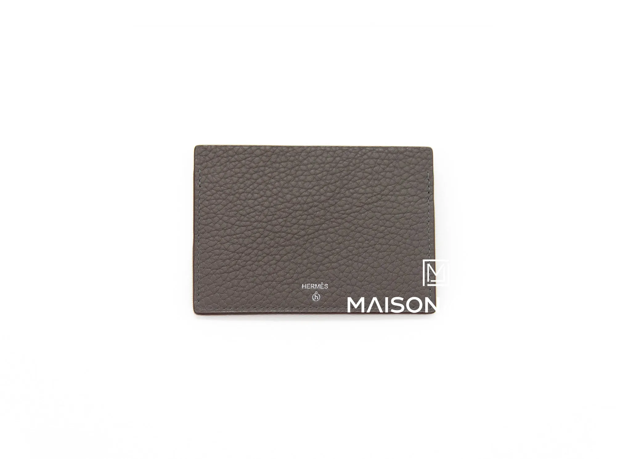 Hermes Petit H Hippo Lizard Card Holder