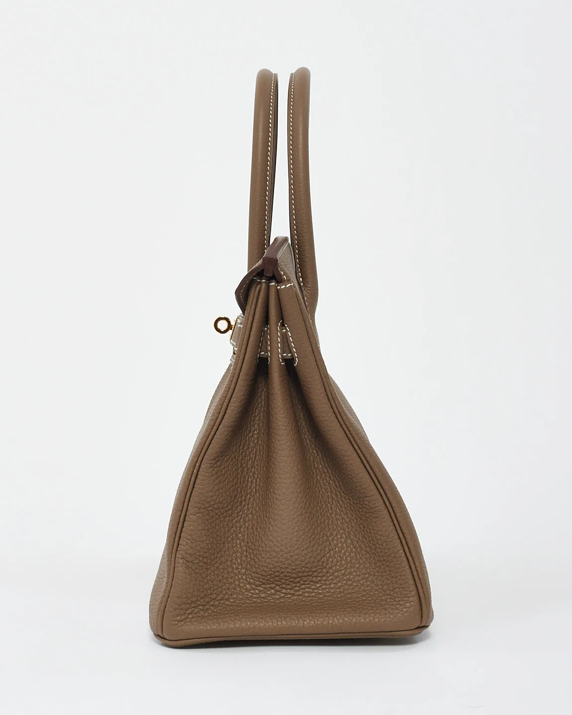 Hermès Etoupe Togo Leather Birkin 30 with GHW