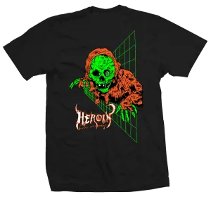 Heroin Skateboards Ghoul T-Shirt - Black