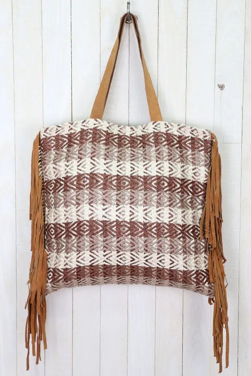 Herringbone Stripe Bag