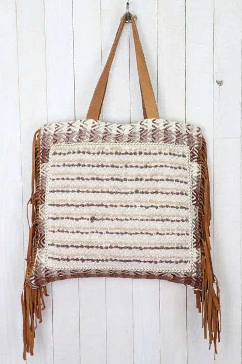 Herringbone Stripe Bag