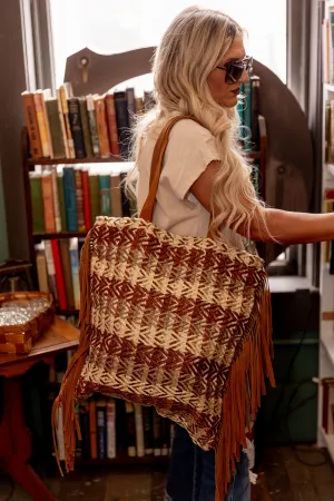 Herringbone Stripe Bag