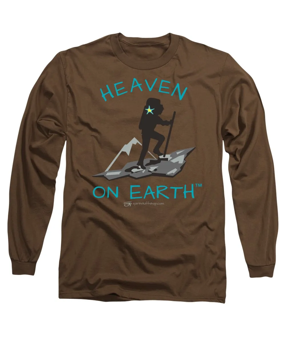 Hiker Heaven On Earth - Long Sleeve T-Shirt