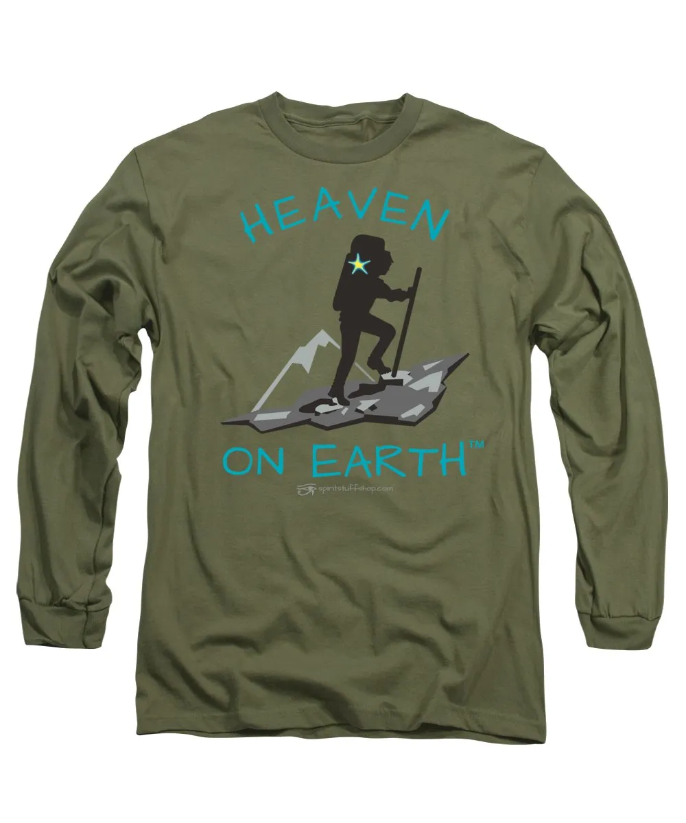 Hiker Heaven On Earth - Long Sleeve T-Shirt
