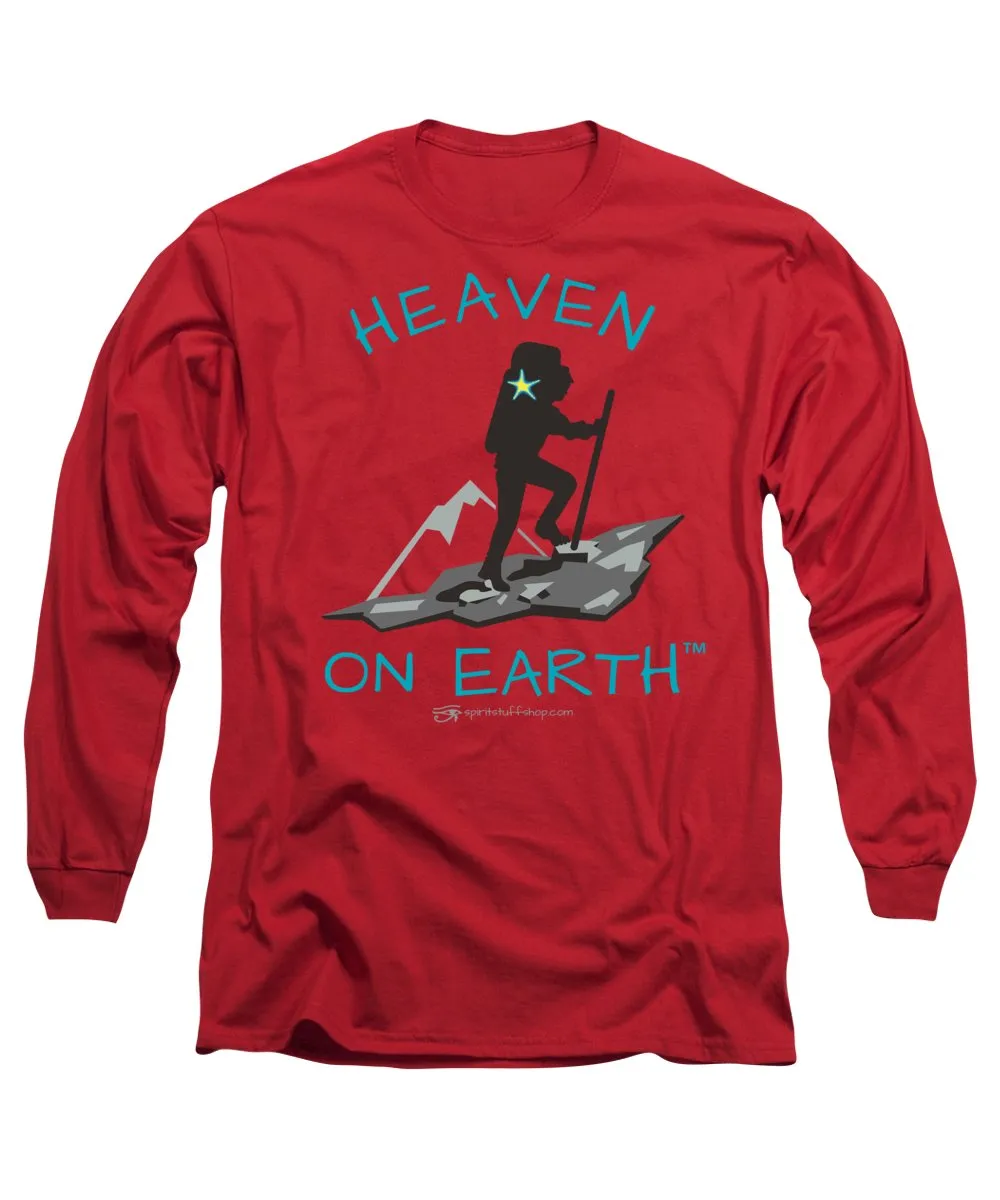 Hiker Heaven On Earth - Long Sleeve T-Shirt