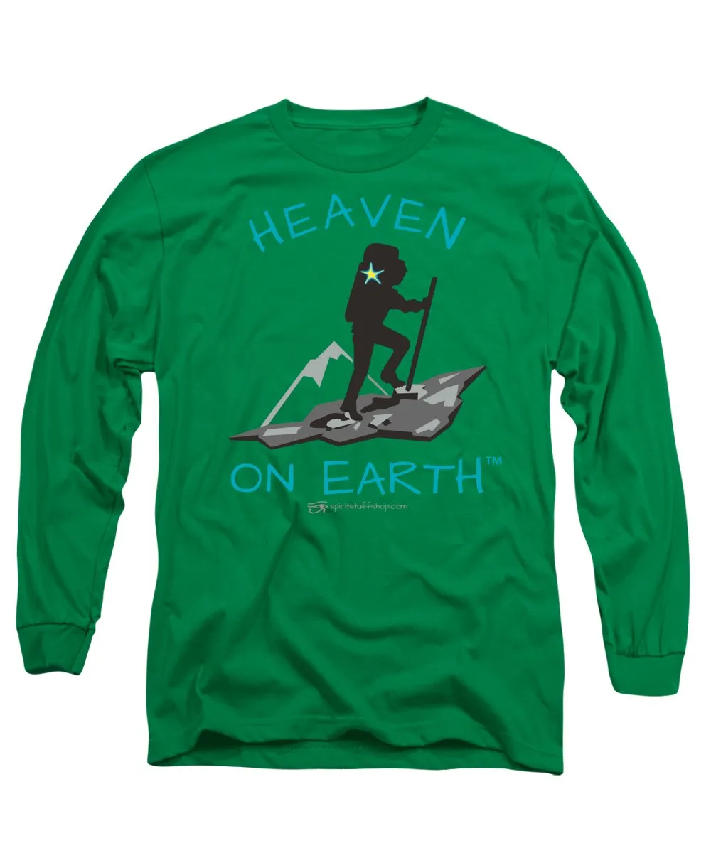 Hiker Heaven On Earth - Long Sleeve T-Shirt