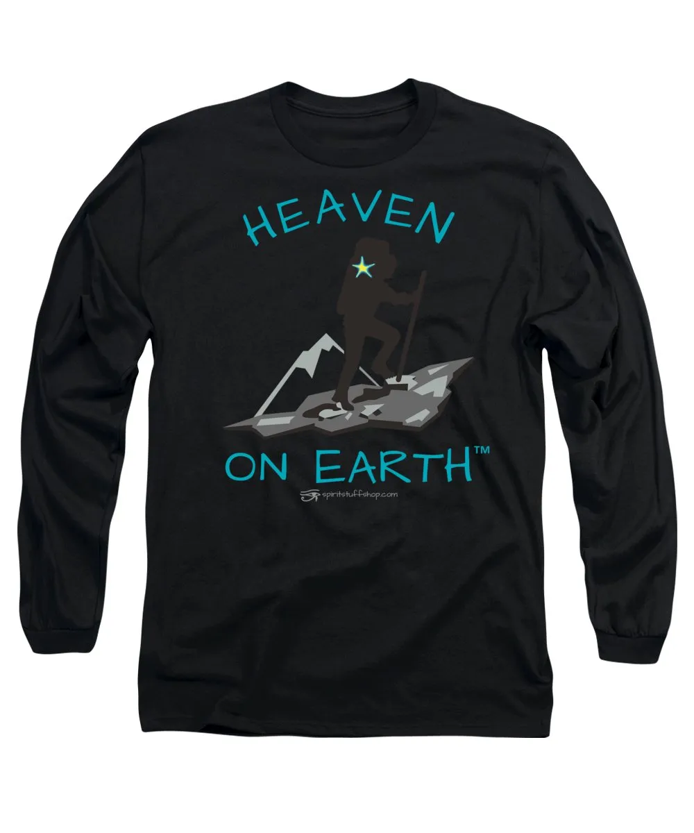 Hiker Heaven On Earth - Long Sleeve T-Shirt