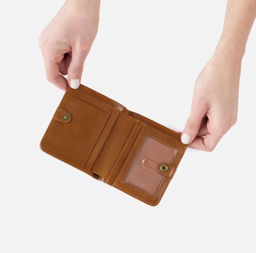 Hobo Max Mini Bifold Truffle