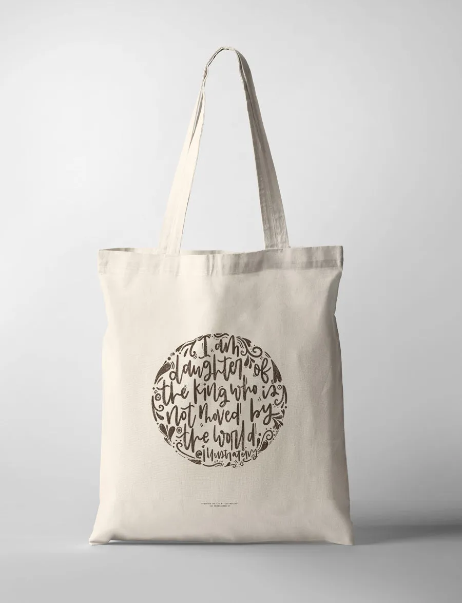 I am Daughter of The King {Tote Bag}