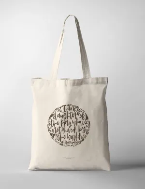 I am Daughter of The King {Tote Bag}