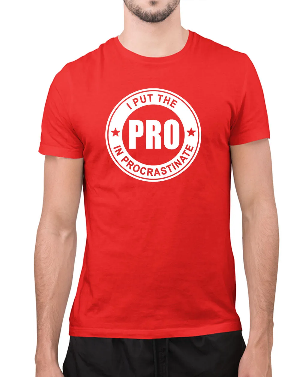 I put the pro in procrastination t-shirt, funny t-shirt