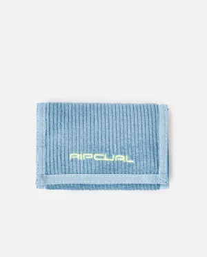 ICONS OF SURF WALLET - DUSTY BLUE