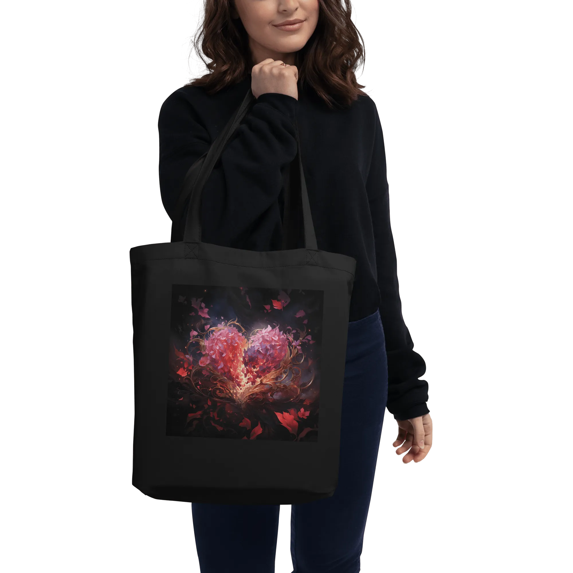 Infernal Heart Eco Tote Bag