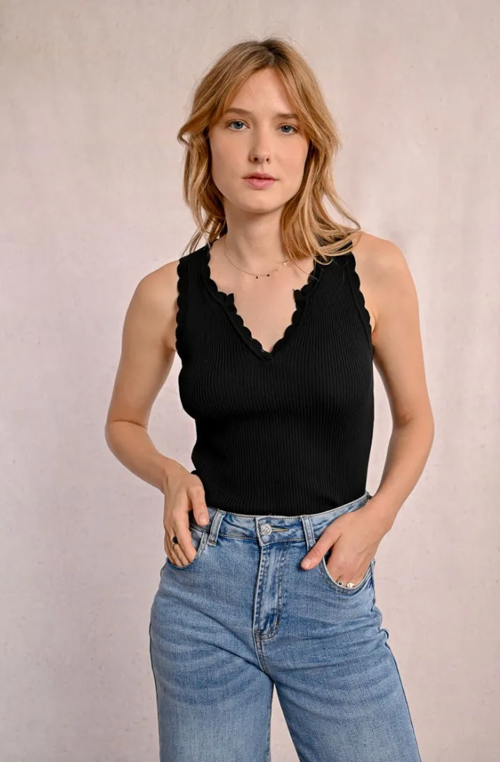 Iris Tank -- Black