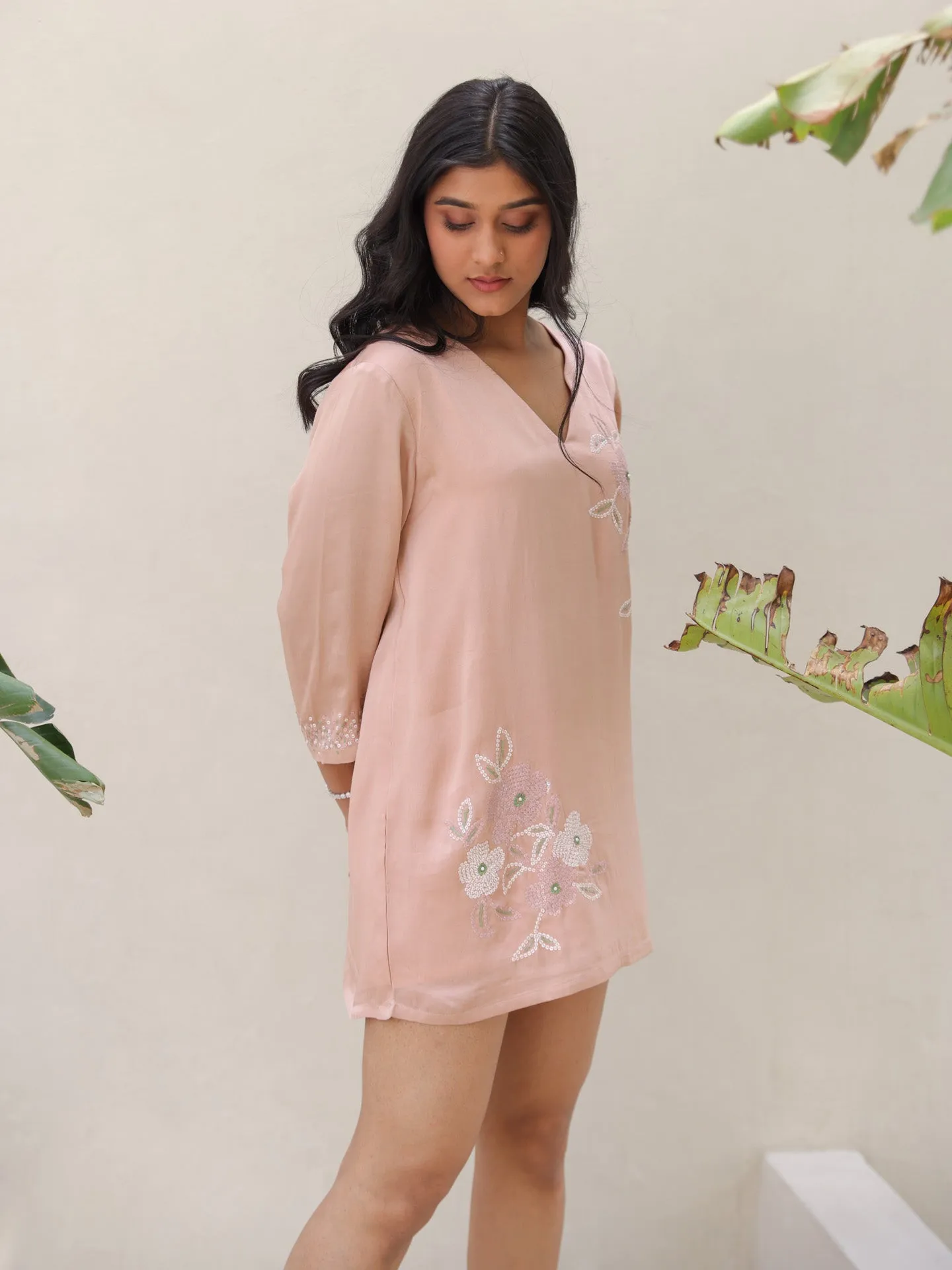 Isla Tunic - Dusty Rose