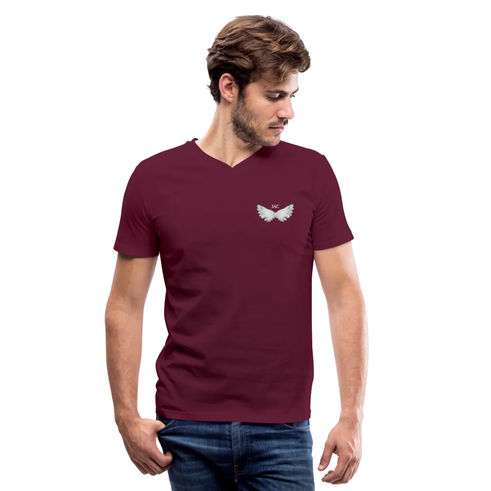 JAC SON AMAZING ANGEL Men's V-Neck T-Shirt