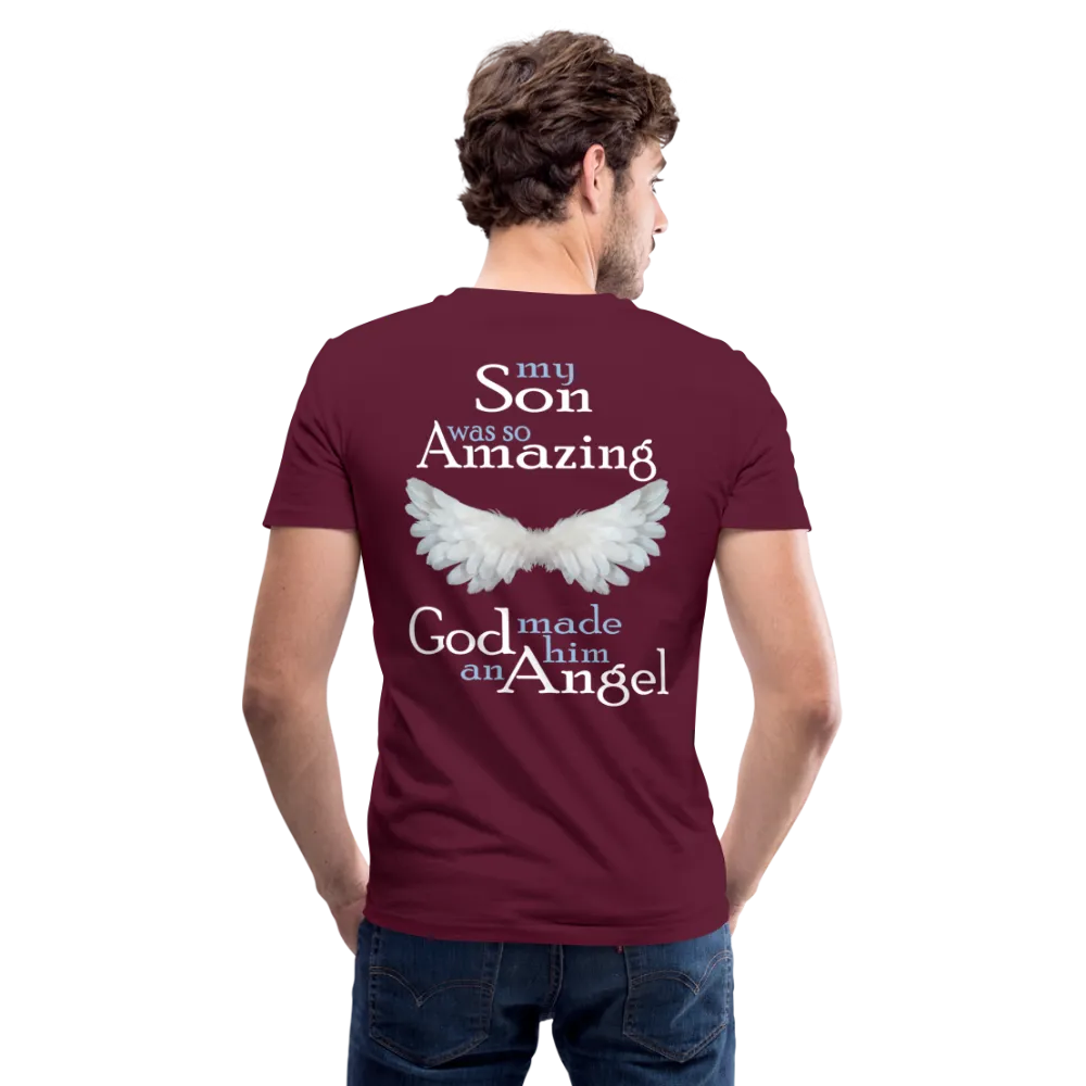 JAC SON AMAZING ANGEL Men's V-Neck T-Shirt