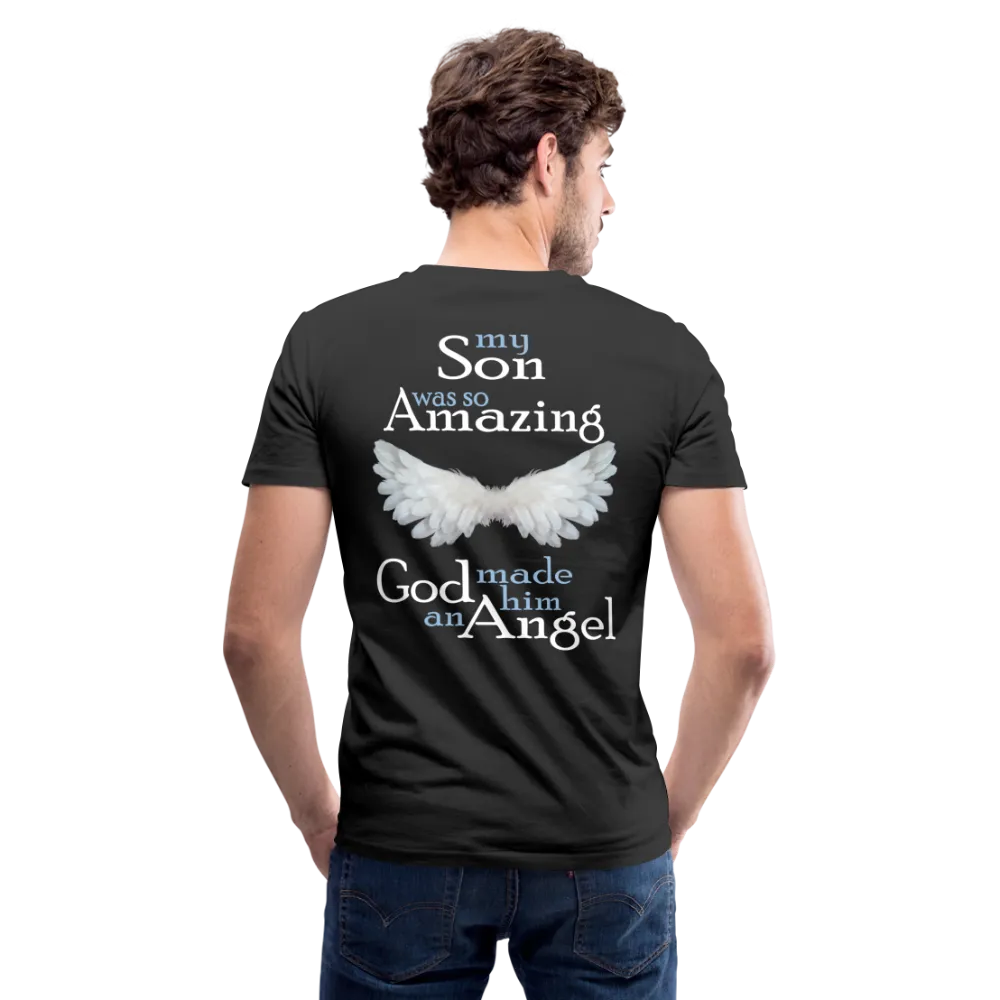 JAC SON AMAZING ANGEL Men's V-Neck T-Shirt
