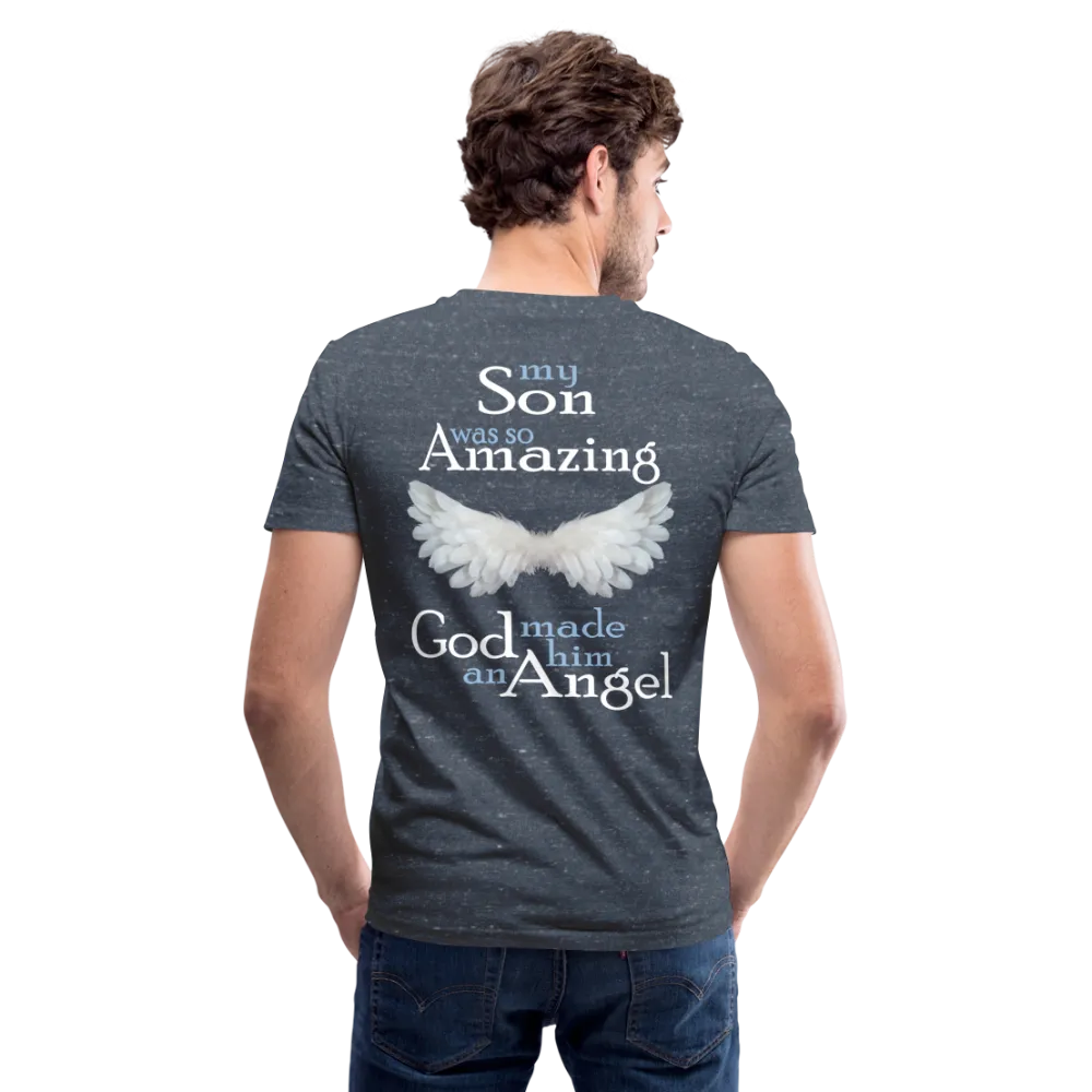 JAC SON AMAZING ANGEL Men's V-Neck T-Shirt