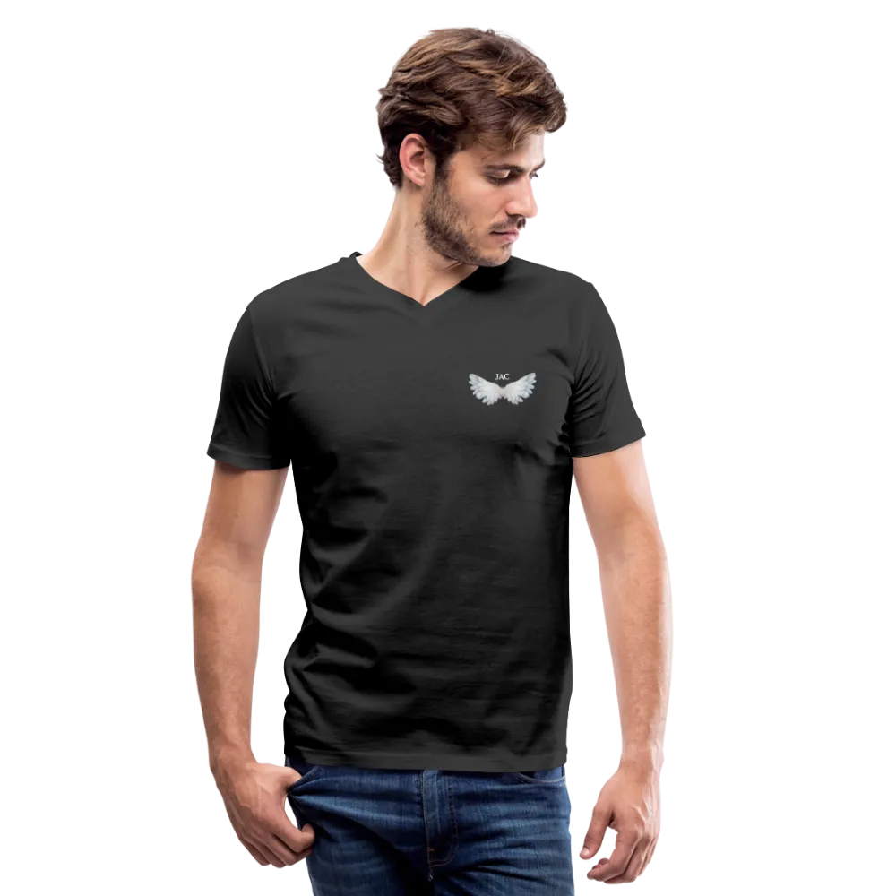 JAC SON AMAZING ANGEL Men's V-Neck T-Shirt