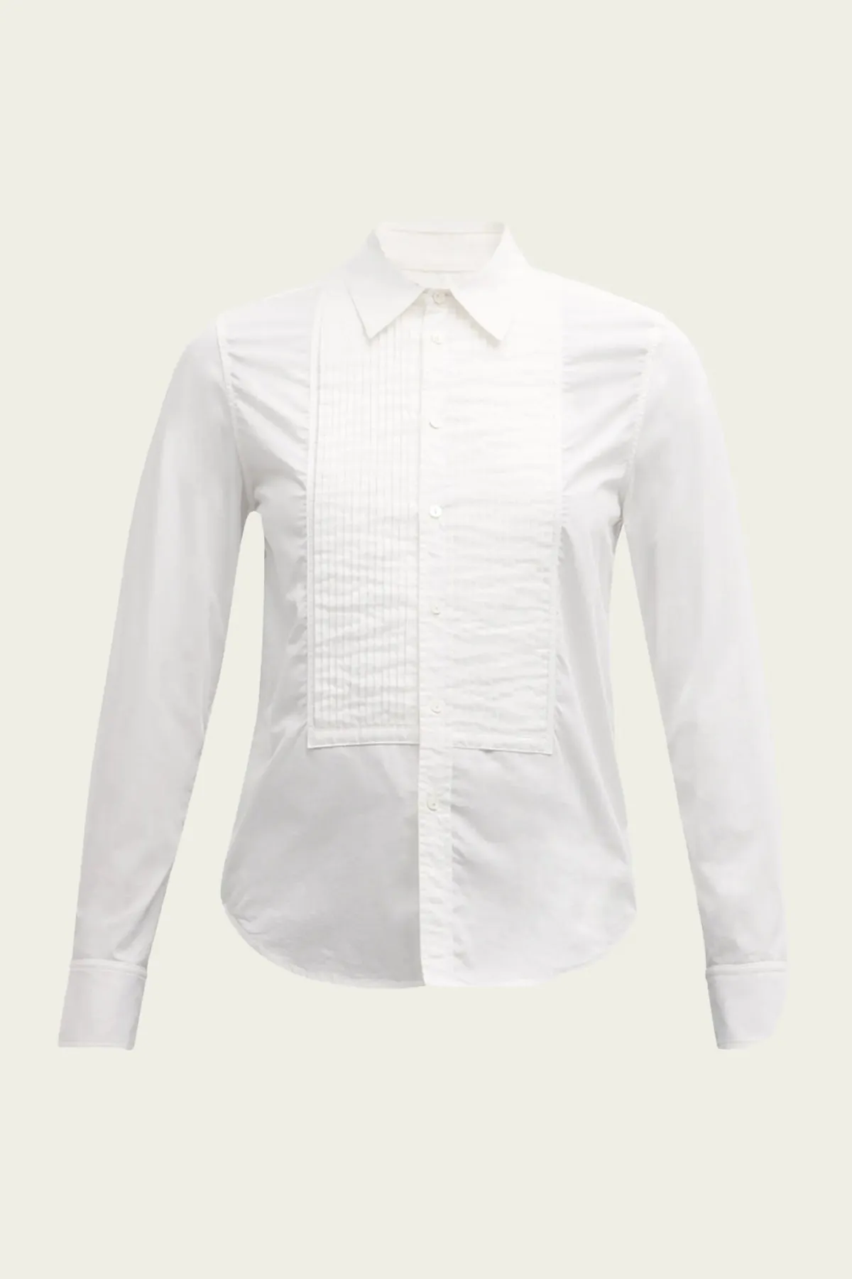 Jared Tuxedo Shirt in White