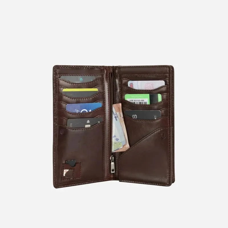 Jekyll & Hide Travel And Cellphone Wallet, Mocha