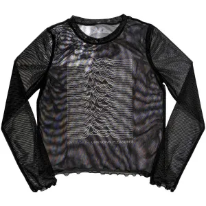 Joy Division - Unknown Pleasures (mesh) ladies long sleeve