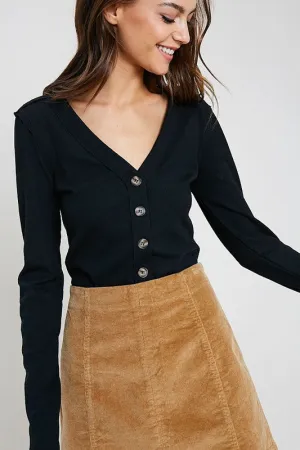 JUDITH LONG SLEEVE TOP-