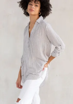 Julien Pleated Pocket Shirt