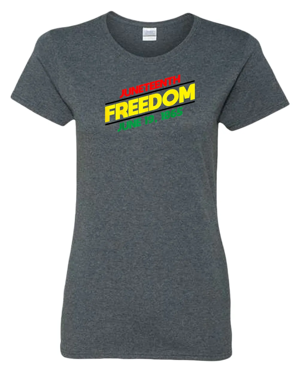 Juneteenth freedom t-shirt dash design