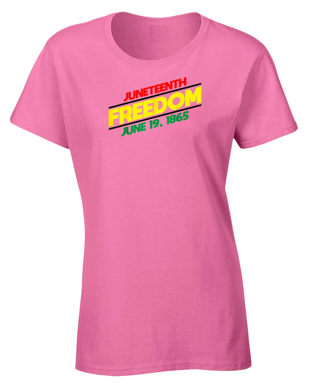 Juneteenth freedom t-shirt dash design