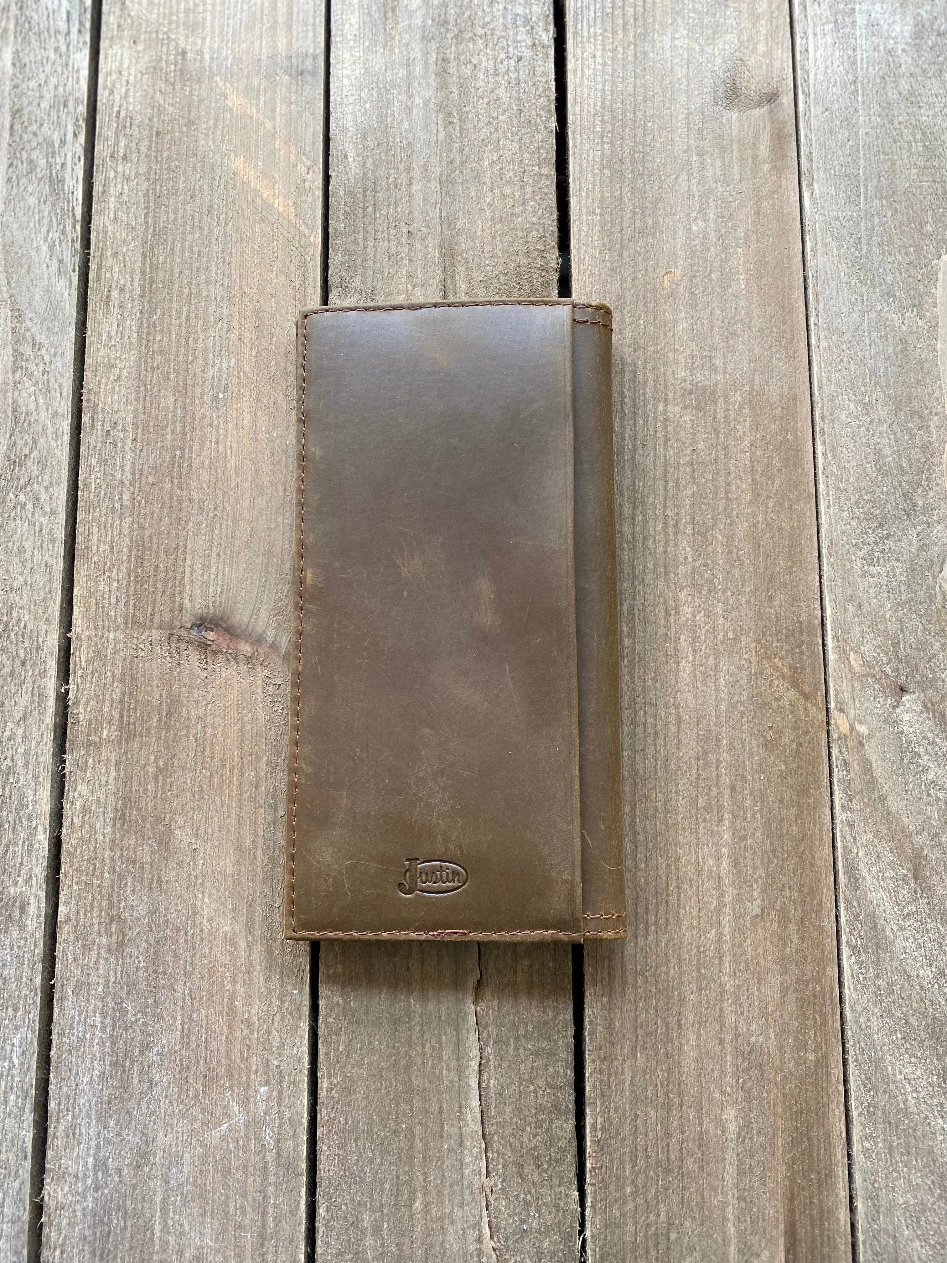 Justin's Rodeo Wallet Hair On Hide