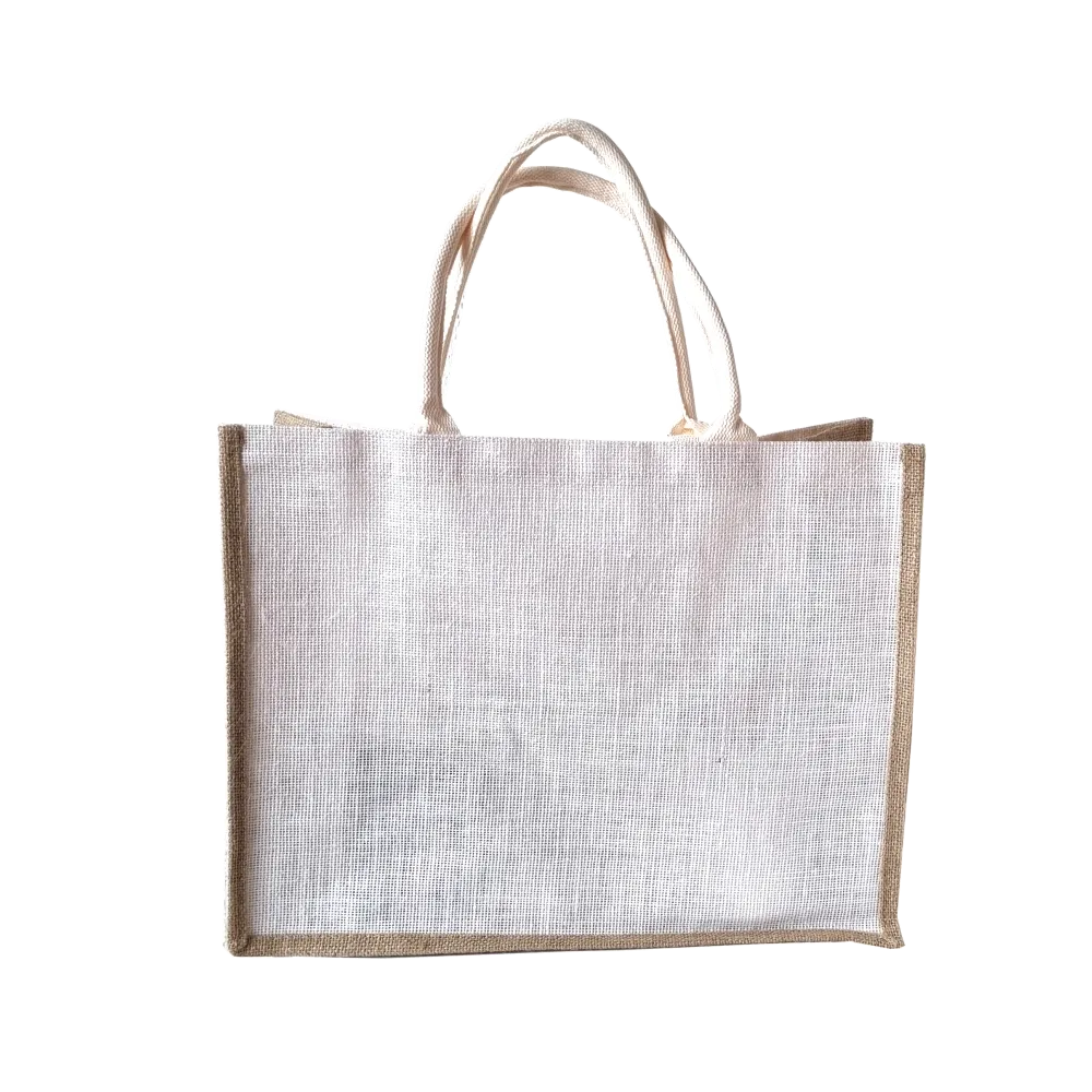 Jute Shopping Tote