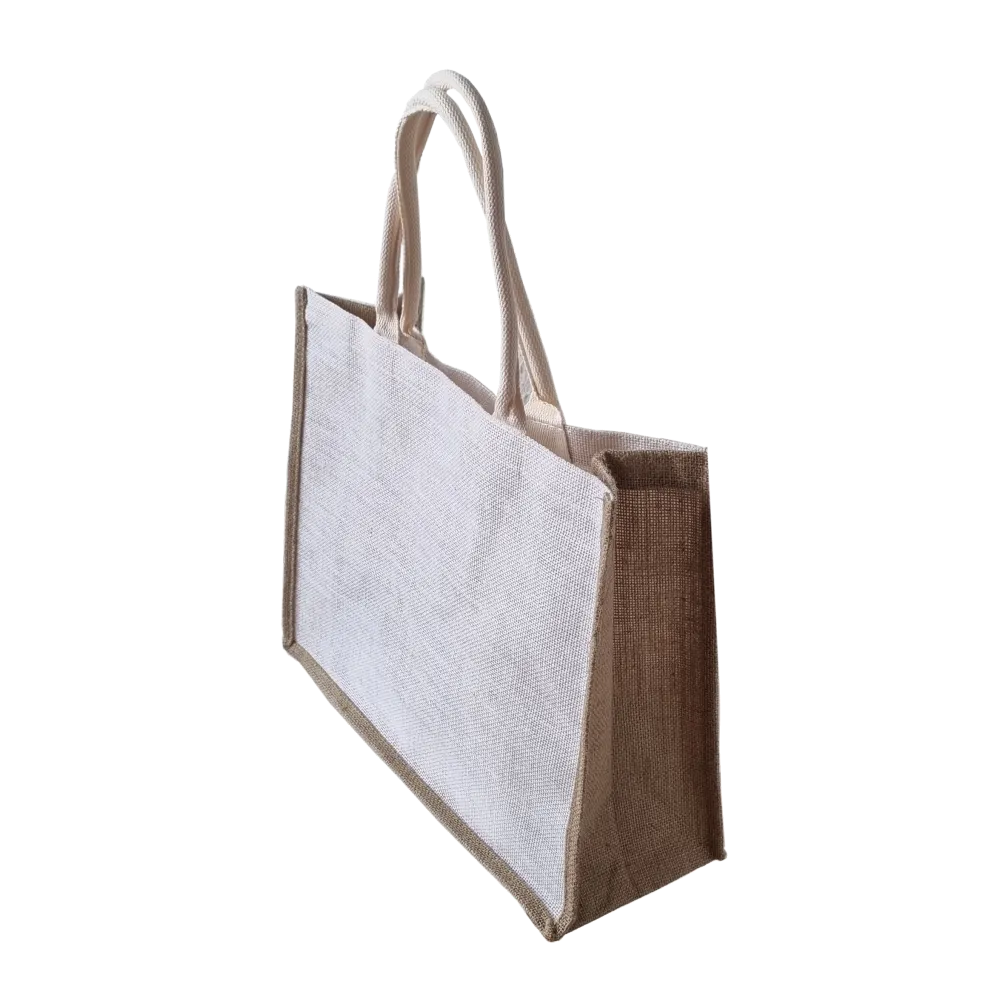 Jute Shopping Tote
