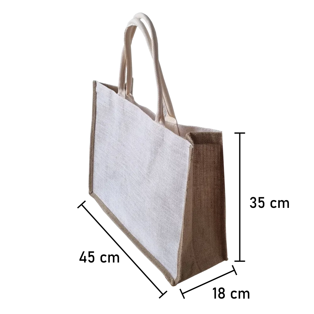Jute Shopping Tote