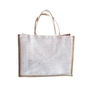 Jute Shopping Tote