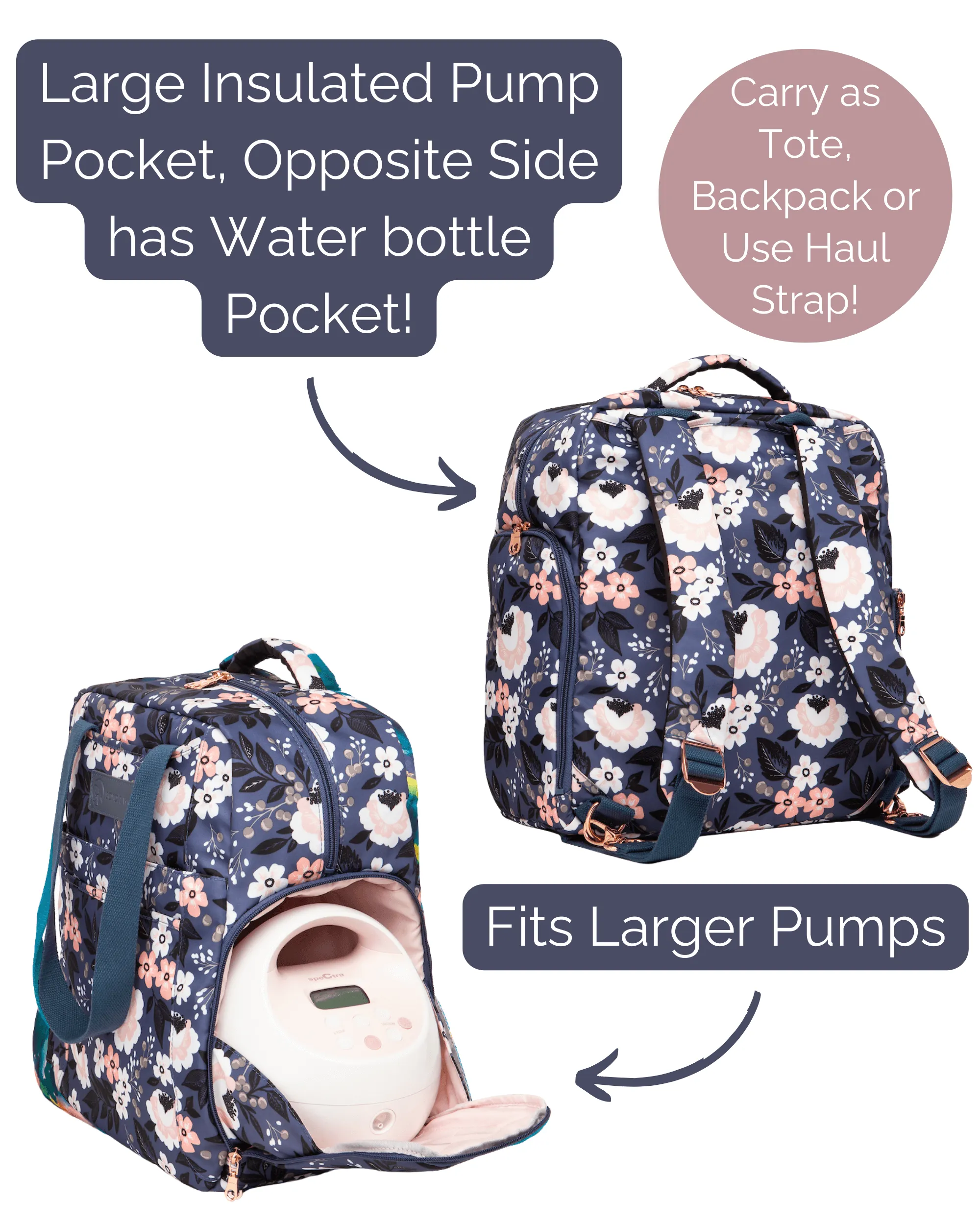 Kelly Breast Pump Backpack