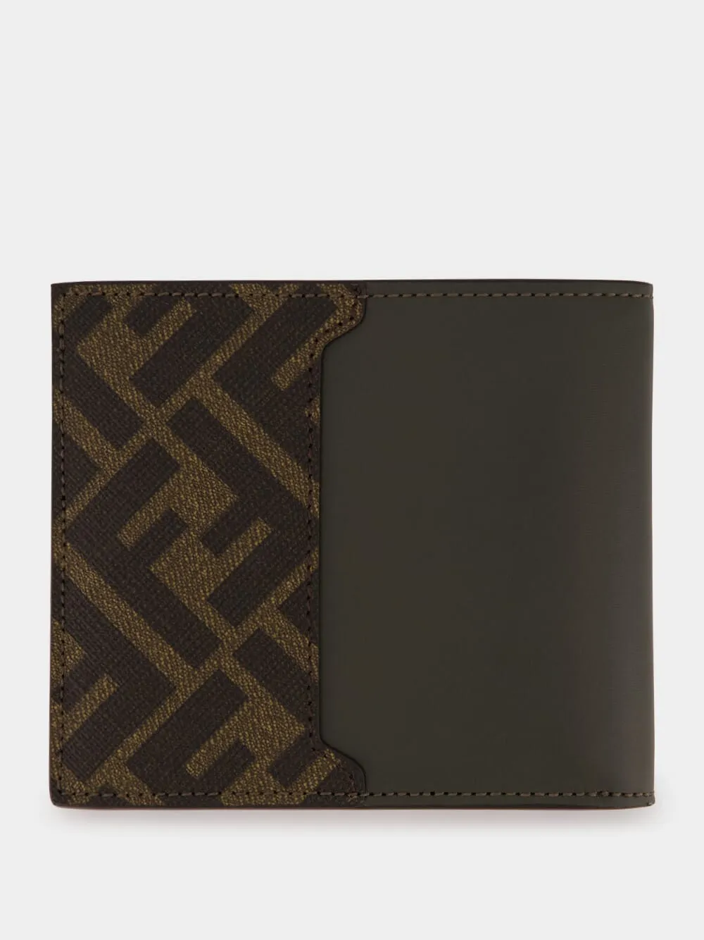 Khaki Green FF Bi-fold Wallet