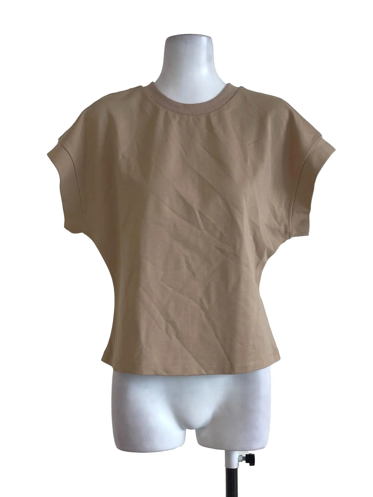 Khaki Plain Oversized Top LB