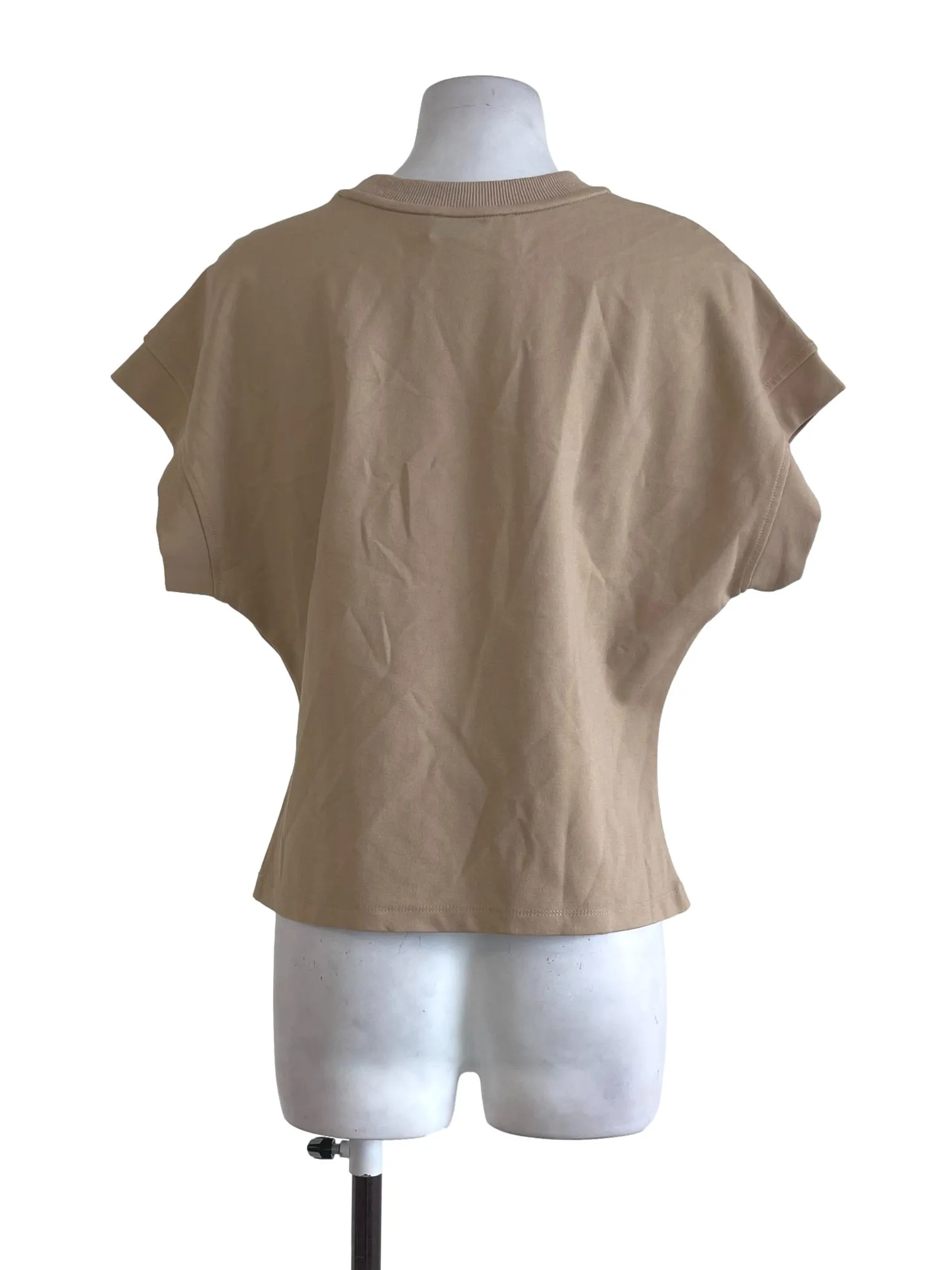 Khaki Plain Oversized Top LB