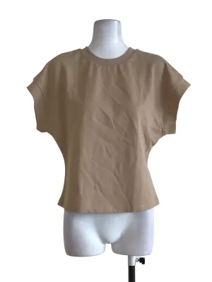 Khaki Plain Oversized Top LB