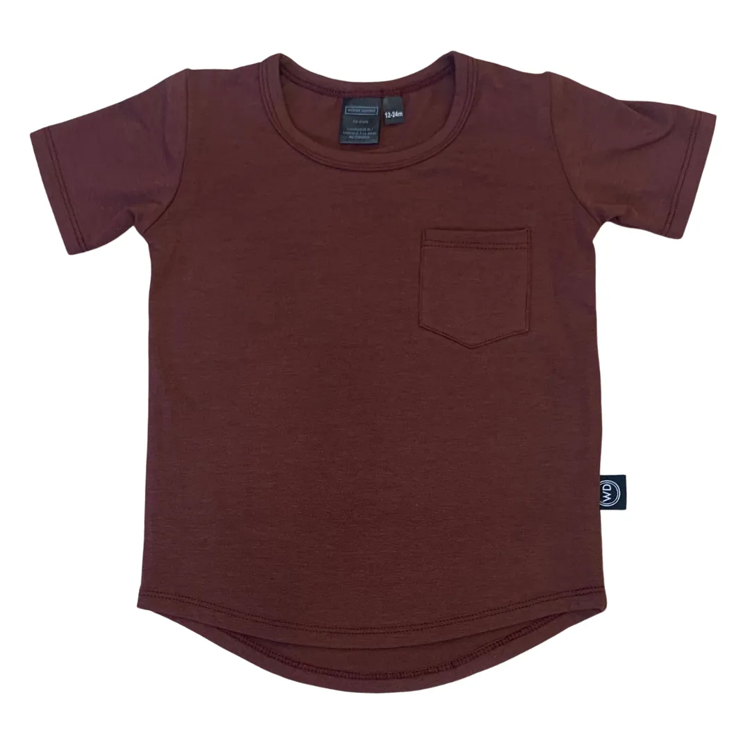 Kids Bamboo Pocket Tee