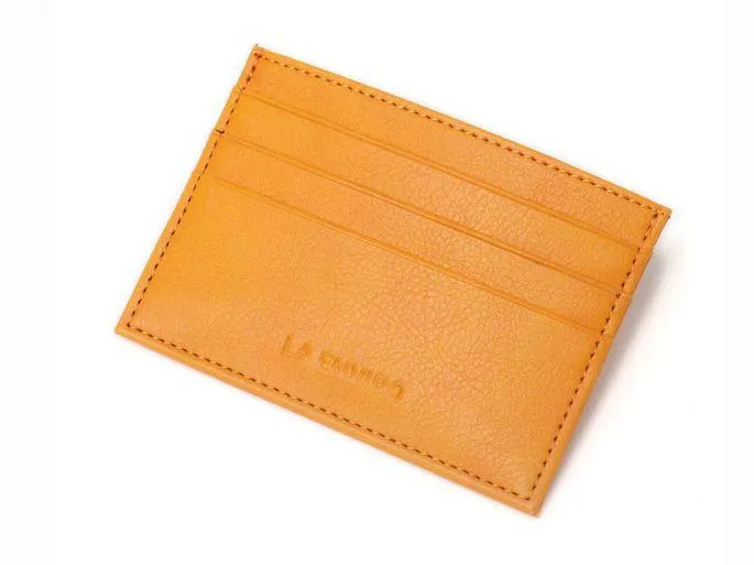 La Enviro Avoca Minamalist Unisex Card Holder Orange