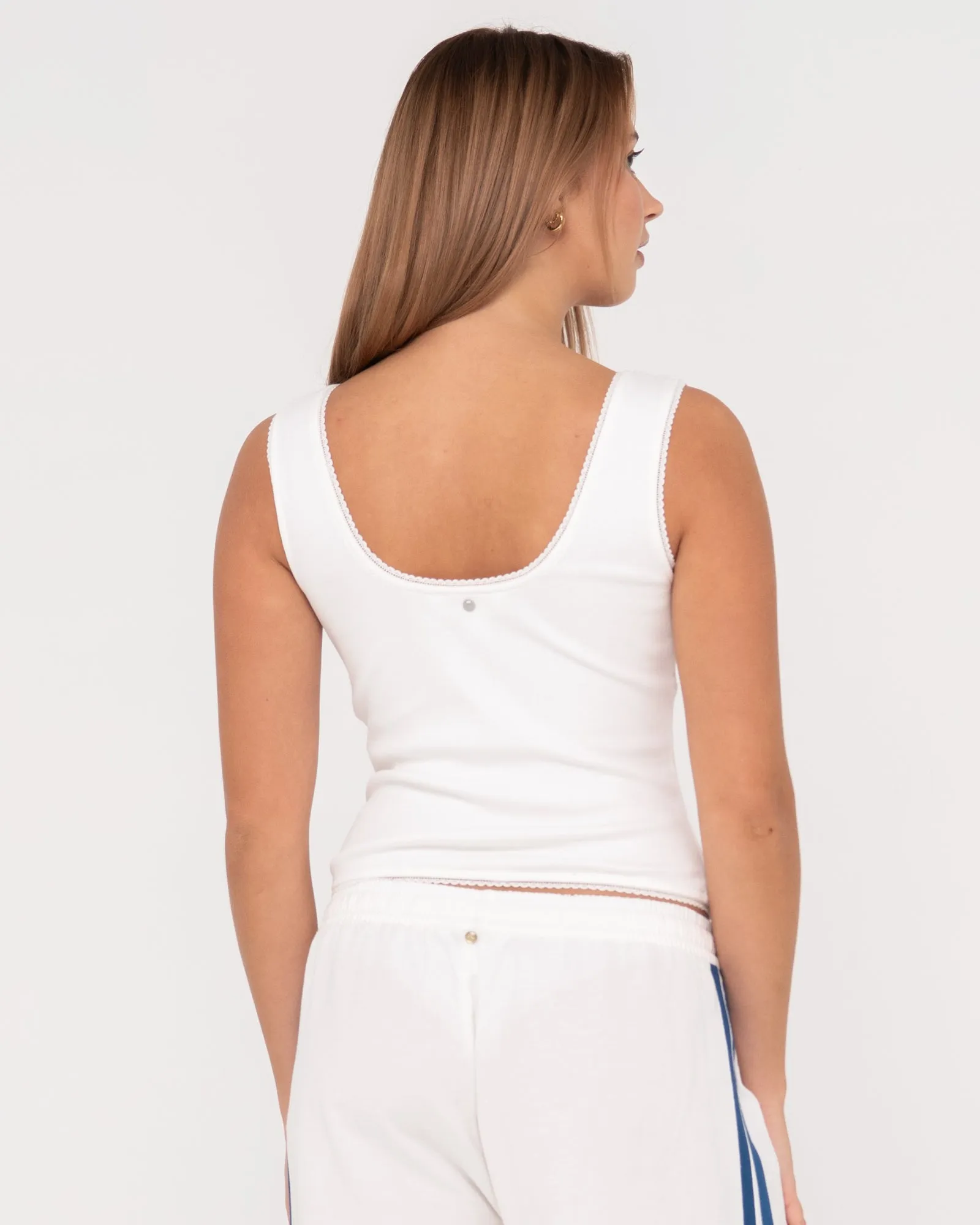 Lacey V Neck Tank Top